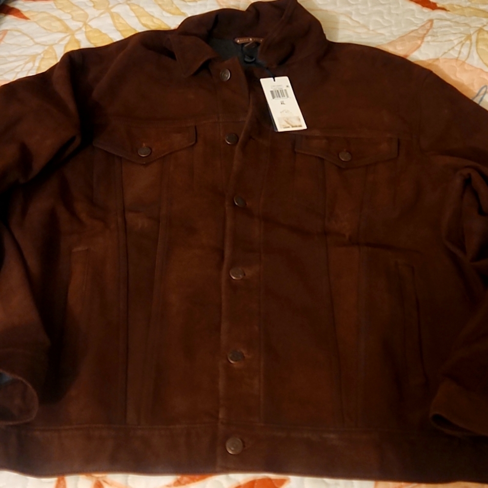 Polo ralph lauren leather jacket
